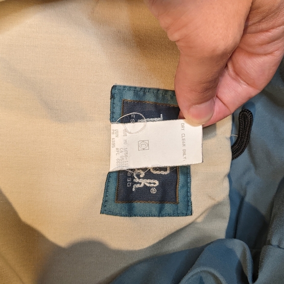 VTG Woolrich Men's Cotton Nylon Full Zip & Snap Anorak Jacket Coat Hood Medium - Picture 13 of 15